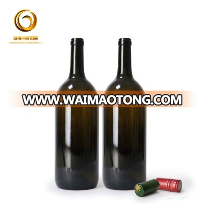 Wholesale 1.5 liter glass bottle bordeaux bottle heavy bottle