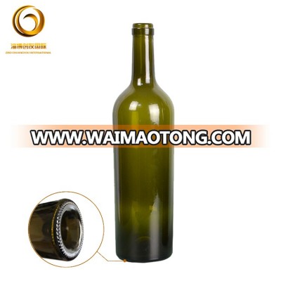 750 ml decorative bottle for wine jar