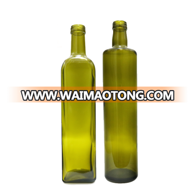 25 oz huile d'olive screw cap bottle  750ml bouteille en verre for vinegar