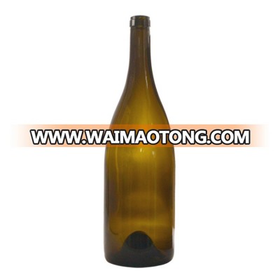 Good quality large capacity 1.5liter glass wine bottle for Pinot Noir