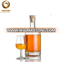 Bulk buy from china clear high white liquor bottle for vodka