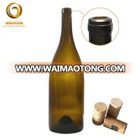 Empty magnum large fancy wine bottles for sale