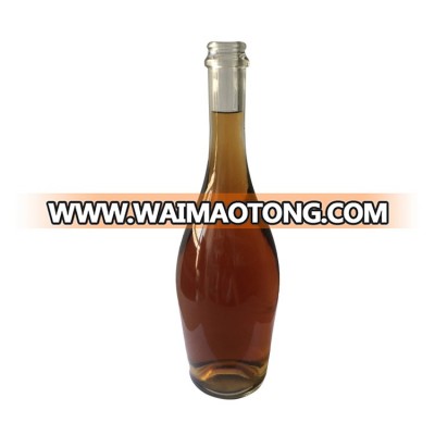 High-quality clear alcohol bottle packaging 750ml Champagne wine bottle